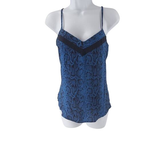 PJ Salvage Out of office Pj Camisole Blue Size Small loungewear Mob wife - Picture 1 of 7